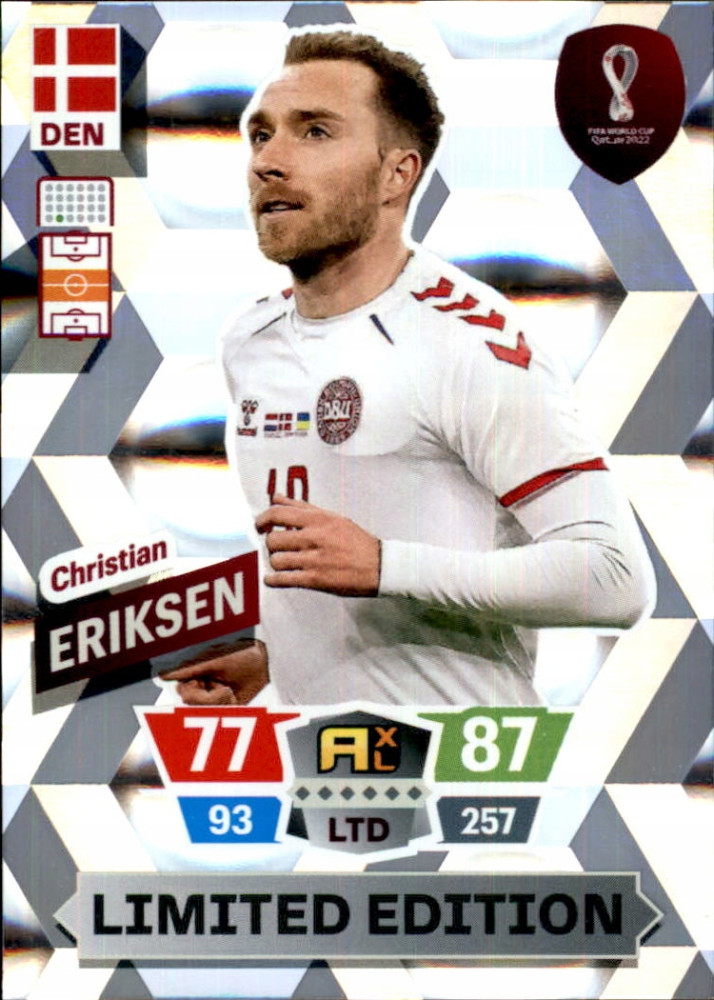 Christian Eriksen Limited Edition Collect All Focis K