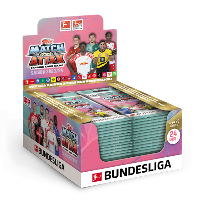 Topps Match Attax Bundesliga Fatpack Display Collect