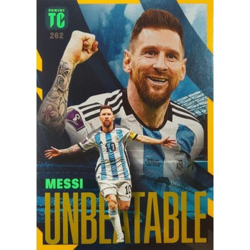 262.  Lionel Messi - Gold Parallel