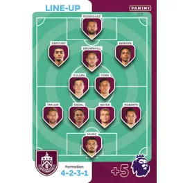 117.  Line-Up -  Burnley