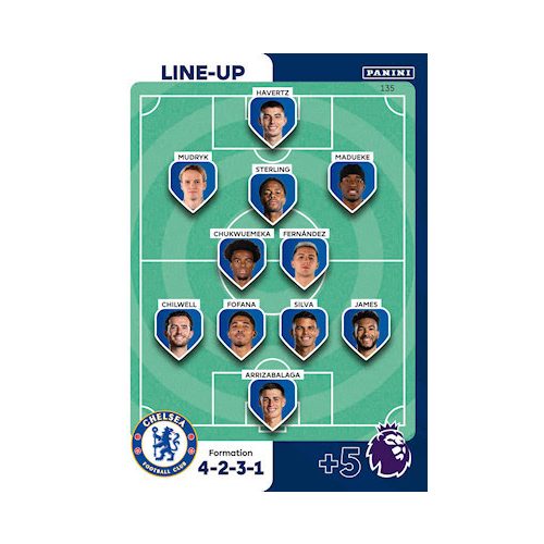 135.  Line-Up - Chelsea