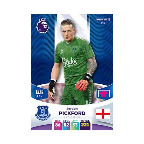 155.  Jordan Pickford 