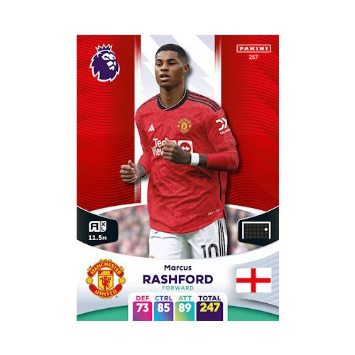 257.  Marcus Rashford 