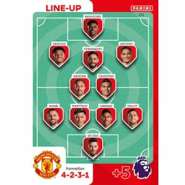 261.  Line-Up - Manchester United