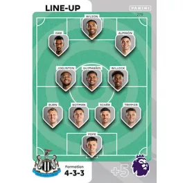279.  Line-Up - Newcastle United