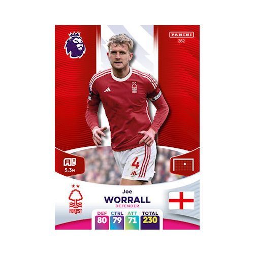 282.  Joe Worrall 