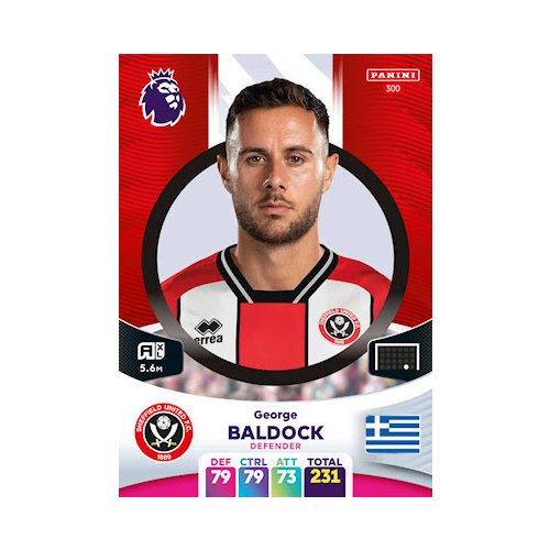 300.  George Baldock 