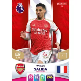 32.  William Saliba