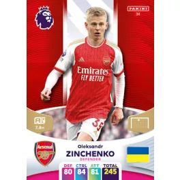 34.  Oleksandr Zinchenko