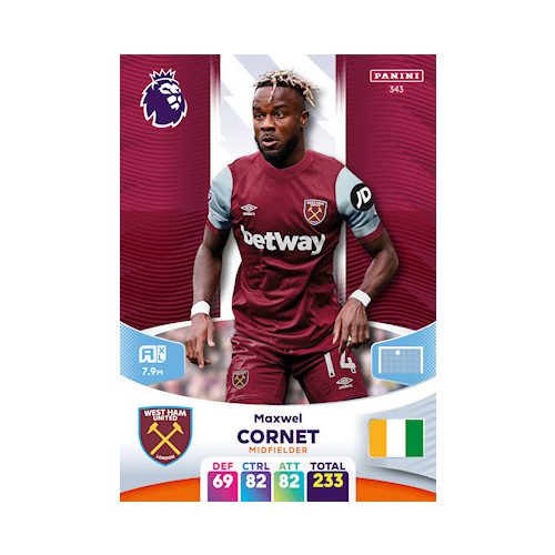 343.  Maxwel Cornet 