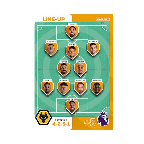 369.  Line-Up - Wolverhampton Wanderers