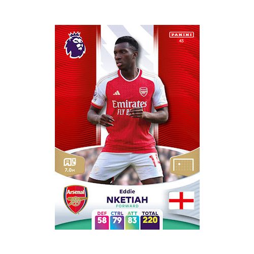 43.  Eddie Nketiah