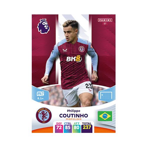 57.  Philippe Coutinho