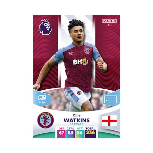 61.  Ollie Watkins