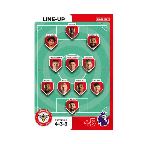 81.  Line-Up - Brentford