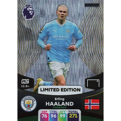 Carte Sportive Erling Haaland Topps 13/25 Avant 2024 - Excellent état, Non Gradée