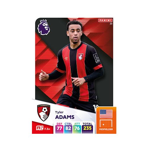 20. Tyler Adams