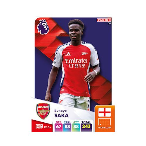 36. Bukayo Saka