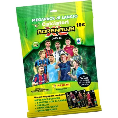 Panini Calciatori Adrenalyn XL 2025/2026 Mega Kezdőcsomag