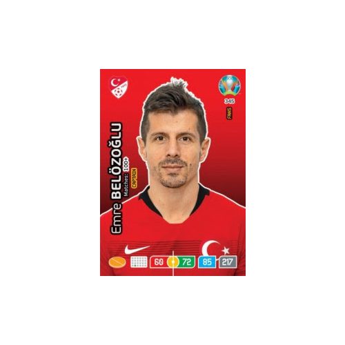 345.  Emre Belözoğlu  -  Captain