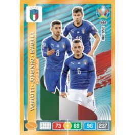 444.  Marco Verratti - Jorginho - Nicolò Barella