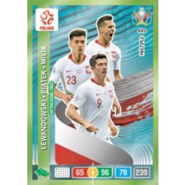   449.  Robert Lewandowski - Krzysztof Piątek - Arkadiusz Milik
