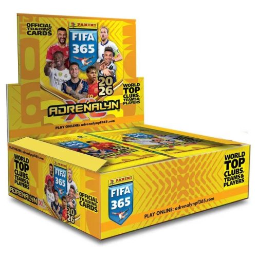 Panini FIFA 365 2026 Adrenalyn XL Bontatlan Mini Display Doboz
