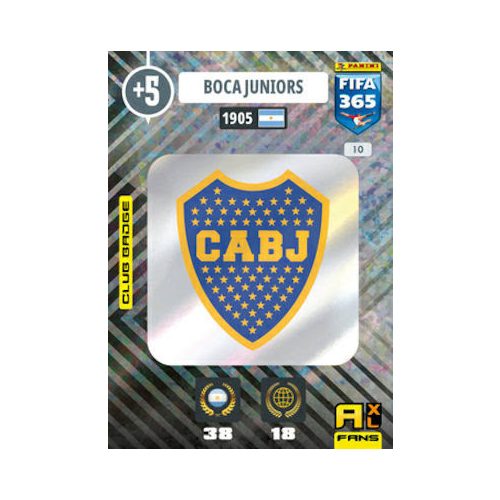 10. Boca Juniors - Club Badge