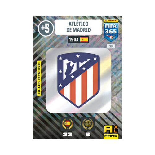 25. Atlético de Madrid - Club Badge