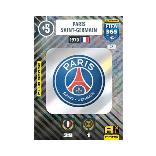 37. Paris Saint-Germain - Club Badge