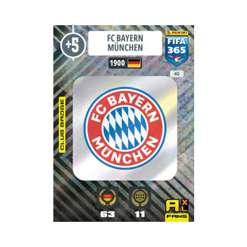 40. FC Bayern München - Club Badge