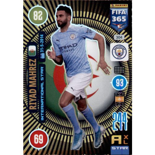 304. Riyad Mahrez - International Star