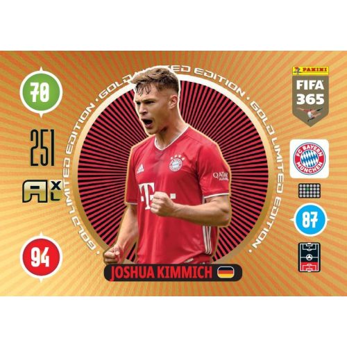 Joshua Kimmich - Prémium Gold Limited Edition