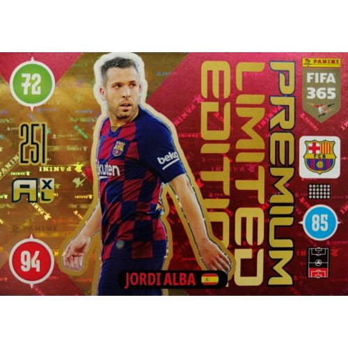 Jordi Alba - Prémium Limited Edition