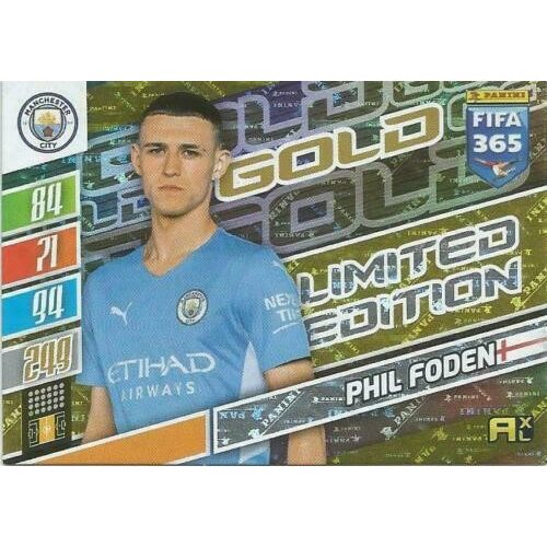 Phil Foden - Premium Gold Limited Edition