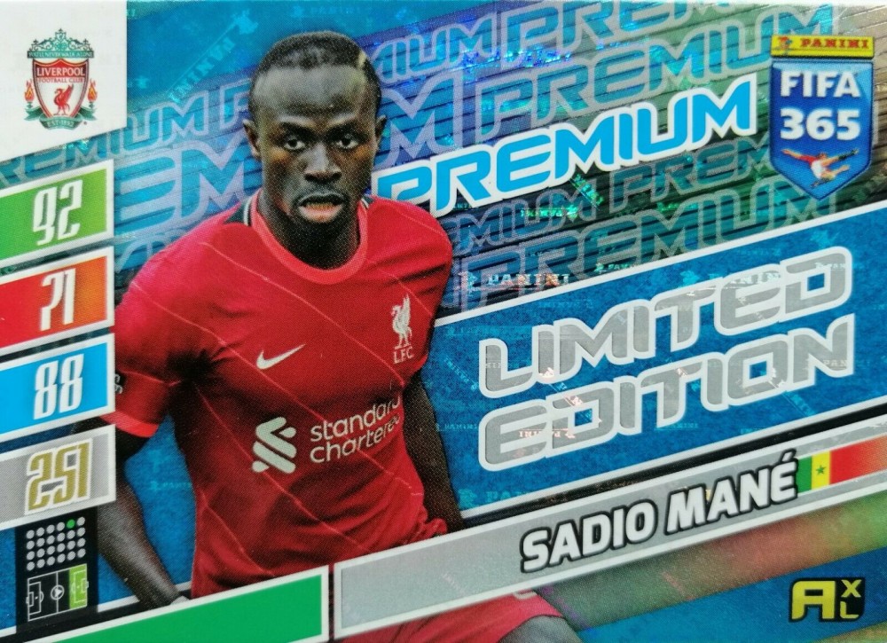 Sadio Mané Premium Limited Edition Collect All Focis K