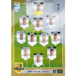 148. Line-Up - Tottenham Hotspur