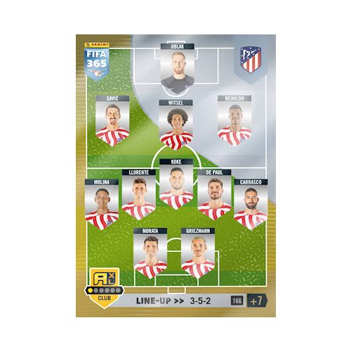 166. Line-Up - Atlético de Madrid