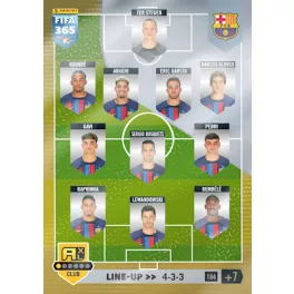 184. Line-Up - FC Barcelona
