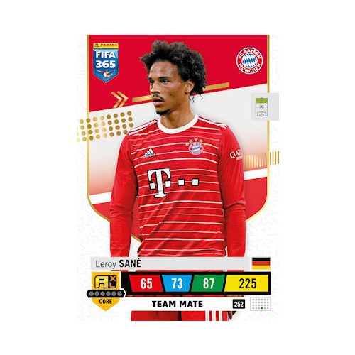 252.  Leroy Sané