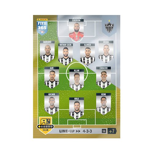 58.  Line-Up - Atlético Mineiro