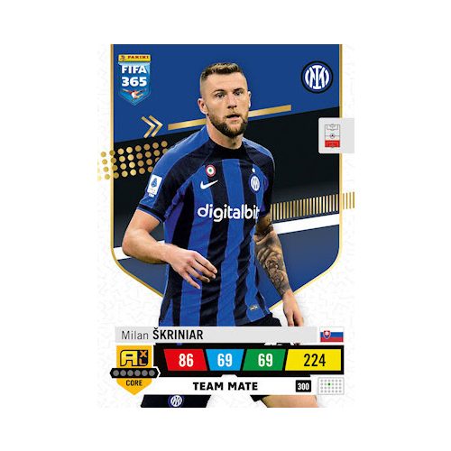 300.  Milan Škriniar