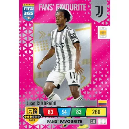 325.  Juan Cuadrado - Fans' Favourite