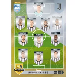 328.  Line-Up - Juventus