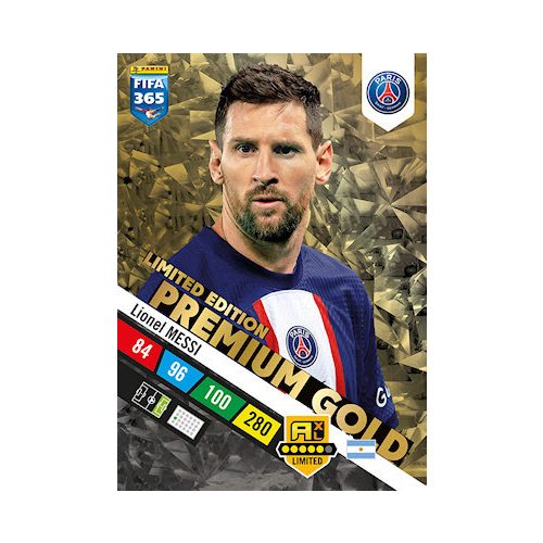 Lionel Messi - Prémium Gold Limited