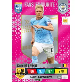 109.  Kevin De Bruyne - Fans' Favourite