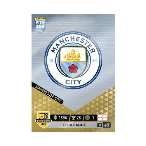 113.  Club Badge -Manchester City