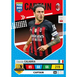 344.  Davide Calabria - Captain