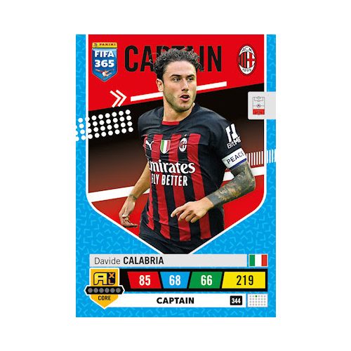 344.  Davide Calabria - Captain