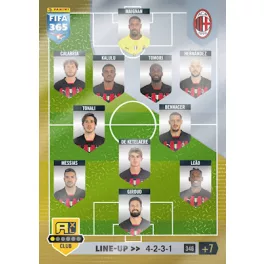 346.  Line-Up - AC Milan